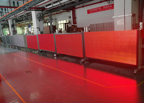 Matrixdes Verkehrs-3 in1 SMD LED Nachrichtenanzeige einzelnes rote Farbmodul