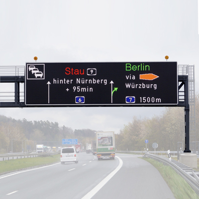 Farbenreiche Verkehrssteuerung EN12966 LED unterzeichnet dynamisches Anschlagbrett