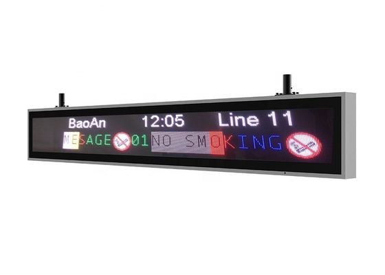 Matrix-Nachrichtenanzeige P6 P8 P10 LED für Bus-Metro-U-Bahnstation