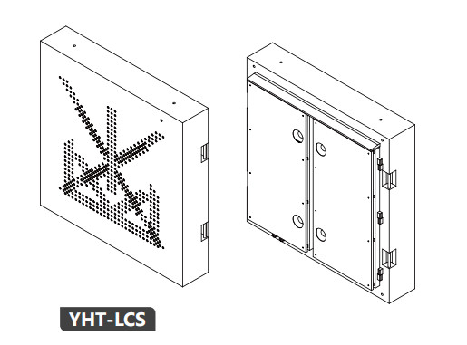 Zeichen-Schnitt-variable Nachrichtenanzeige EN12966 LED Lane Control