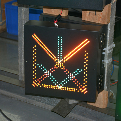 VMS-Verkehrs-Pfeil-Brett Verkehrszeichen EN12966 Lane Control LED