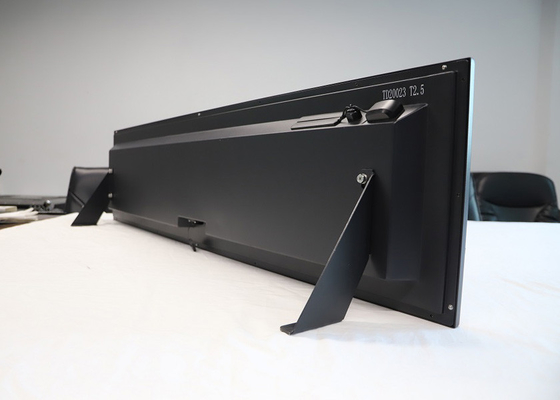 Farbenreiche LED-Schaukasten-Digital-Werbetafel Bus HD 4500nits