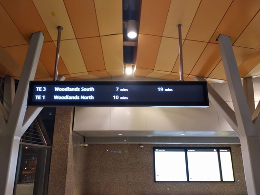Flughafen-Flug-Schaukasten-Einkaufszentrum-Werbungs-Schirm P6 P8