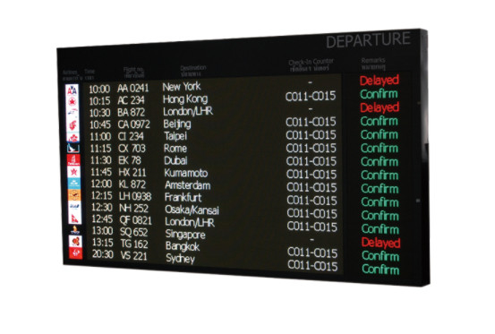 Passagier-Informationen EN12966 VMS LED zeigen P3 P4 P6 P8 P10mm an