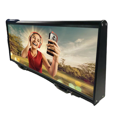 Taxi-Dach LED RGB 3in1 zeigen Tri Farbfarbenreiche bewegliche Werbung an