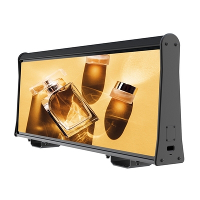 240×320mm Modul-Taxi-Dach LED zeigen doppeltes Seitenwerbeschild an