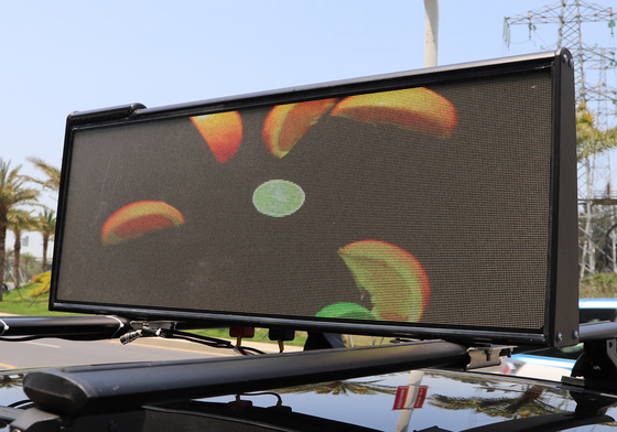 240×320mm Modul-Taxi-Dach LED zeigen doppeltes Seitenwerbeschild an