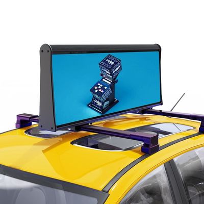 Schirm 1010*399*109mm Taxi-Spitzenwerbeschild-Digital LED