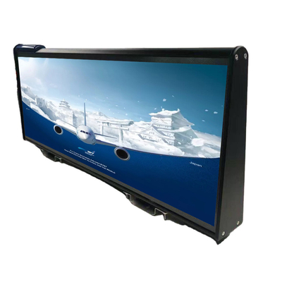 Auto-Dach-Werbeschild-hohe Helligkeit 4500nits P2.5mm 3840Hz