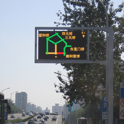 12V 24V DC-Autobahn VMS unterzeichnet farbenreiche LED-Verkehrs-Anzeige im Freien