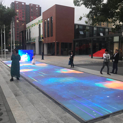 Belichteter wechselwirkender Dance Floor Antibeleg-Entwurf HD P4.81 LED