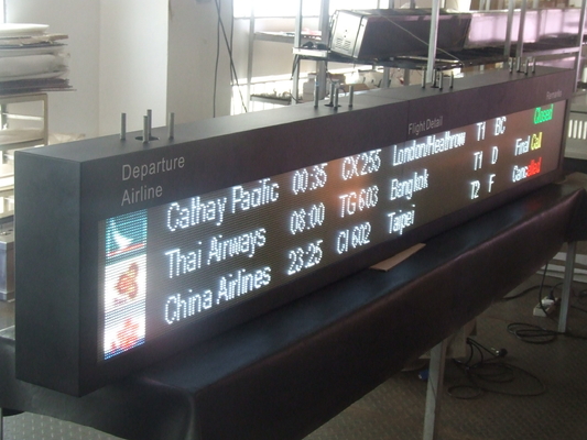 1200*1200mm farbenreiche LED-Anzeige zu Flughafen-Flug-Information