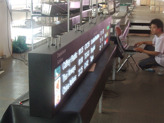 Intelligente Navigationsanlage des VMS-Flughafen-Flug-Schaukasten-LED