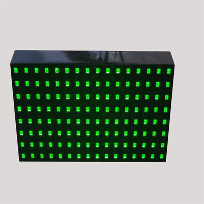 Verkehrsschild EN12966 NTCIP LED im Freien belichtete grüne Farbe