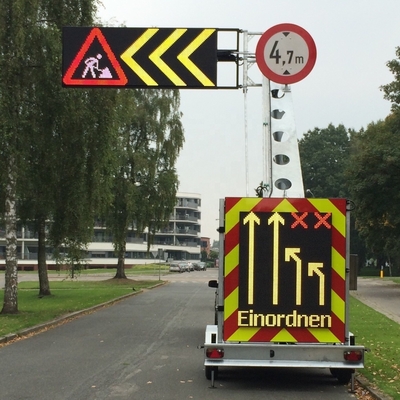 Verkehrsschilder-City Road-Wechsellichtzeichen EN12966 1024*1024mm LED
