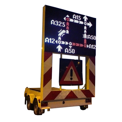 Nissen IP65 12400 VMS-Anhänger unterzeichnet tragbare Wechsellichtzeichen