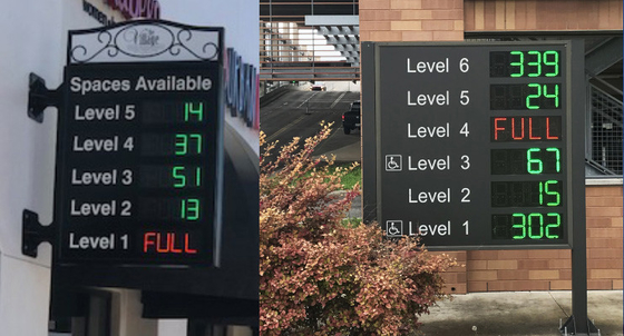 Farbenreiche LED-Anzeige Parken IP65 P12 VMS wasserdichte im Freien
