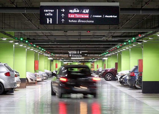 Quadrat 510 BAD-VMS-Parkplatz verfügbarer CountingLED-Schaukasten