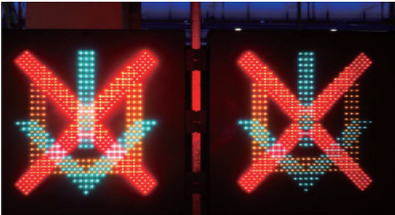 Variables helles Solarkabinett Aluminiumlegierung des Verkehrszeichens VMSs LED