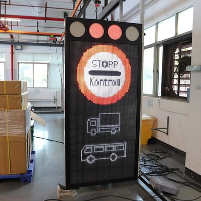 16×8 Modul LED VMS unterzeichnet Nachrichtenanzeige-Brett LED variables