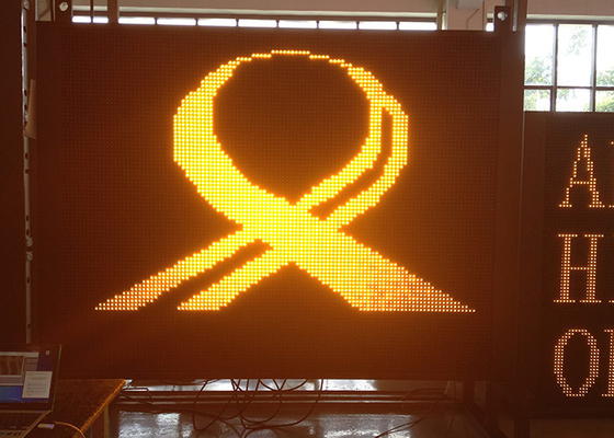 P10 P16 P20 LED VMS unterzeichnet Verkehrs-Schaukasten-hinteren Service im Freien