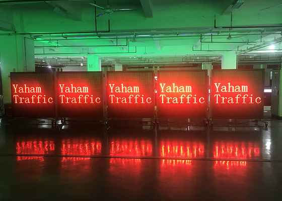P31.25 Verkehr LED VMS unterzeichnet drahtloses einzelnes Farbanschlagbrett