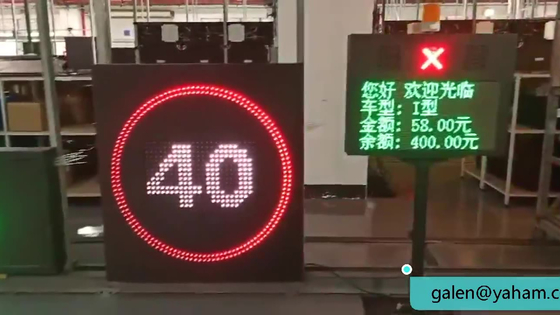 Elektronisches LED blinkendes Verkehrszeichen der Höchstgeschwindigkeit VMS-Brett-Mitteilungs-