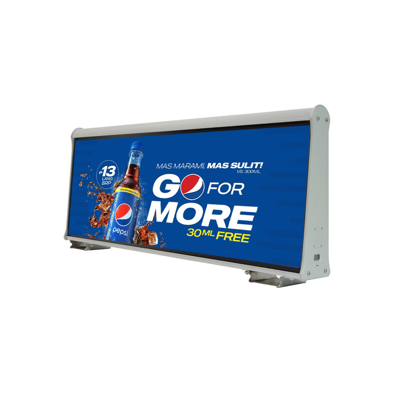Farbenreiches Dach LED des Taxi-3840Hz zeigen mobile Werbungsschirme an