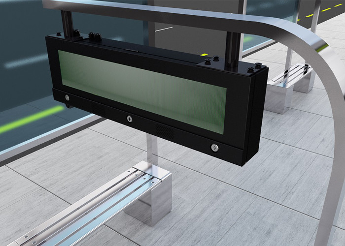 Passagier-Informations-Anzeige RGB P8 P10 P12 LED 68,7 Milliarde Farbe